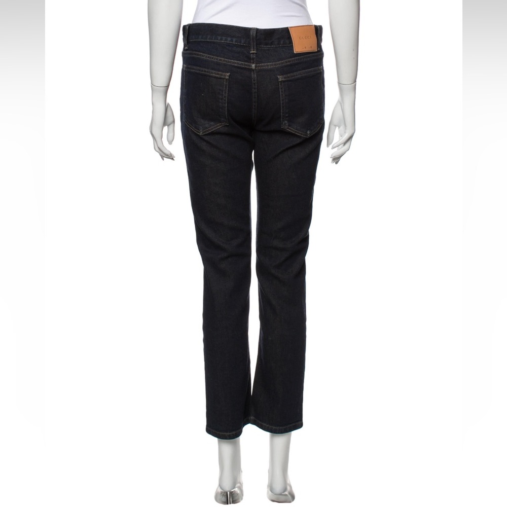 Gucci Mid-Rise Straight Leg Jeans NEW